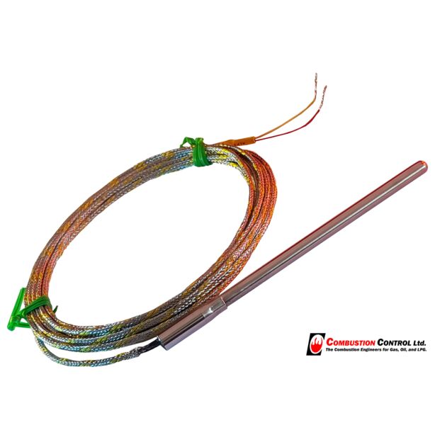 Thermocouple probe K type 3m ss braid