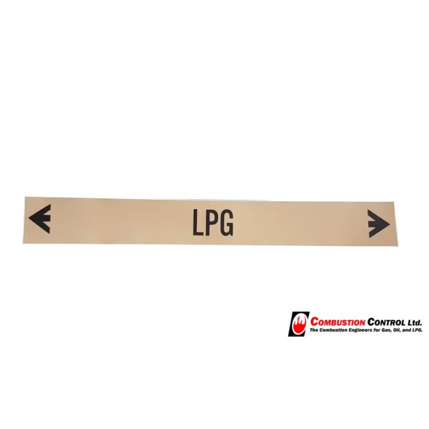 LPG Gas Label sm