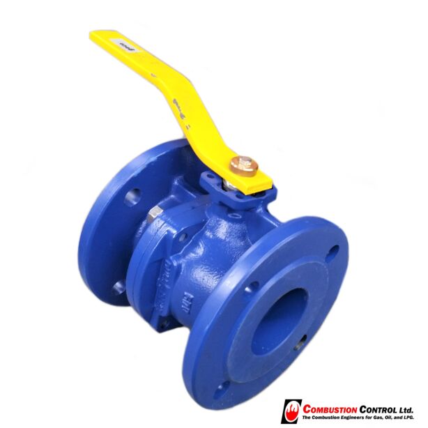 Ball valve DN80 flanged PN16, Cast Iron Body
