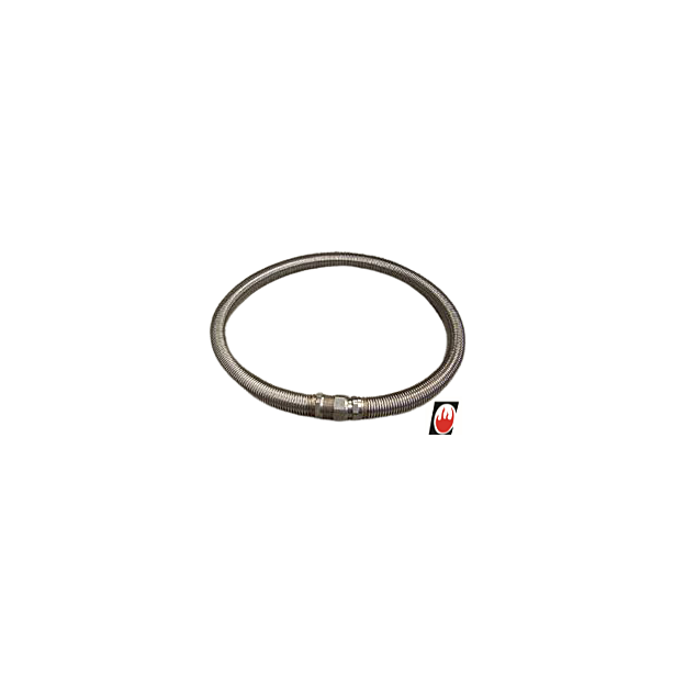 Gas Hose corrugated s/s 1" x 600mm M/Fc BSP