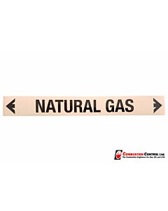Natural Gas Label