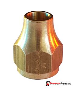 Brass Short Flare Nut 45  3/8 tube