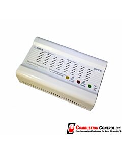 Geca LPG gas detector with relay output, Dual voltage 230vac/12vdc
