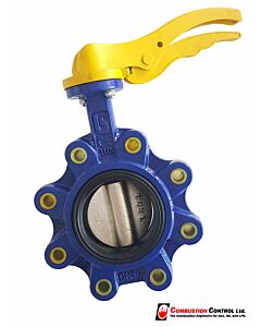 Lug Butterfly Valve DN80 PN16 Gas Rated