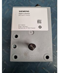Siemens Actuator SQN72 2A4 A20