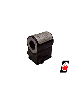 Black Teknigas Coil 230V suitable for 3/4" and 1" 2000 Series valves 2000T01C