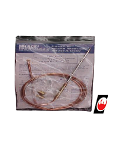 Black Teknigas 4" Long TIP Thermocouples