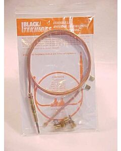 Black Teknigas Universal Thermocouple with Interrupter 7001/S/900mm