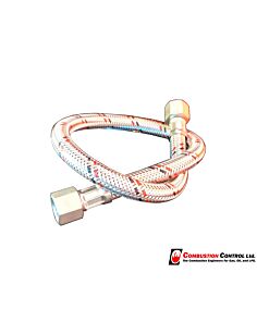 18" Flex Oil Hose 1/4FX1/4F