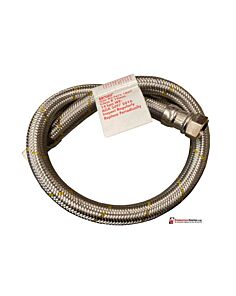 Gas Hose s/s 19mm BSP FC x 900mm