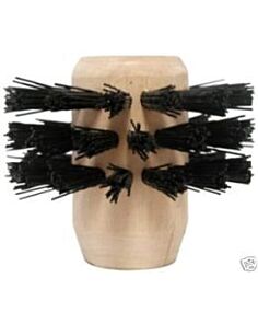 Drain Rod Set with a 6" Flue Brush