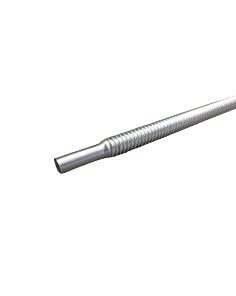 Pilot Tube 3/8" S/S 304 fluted 24" long