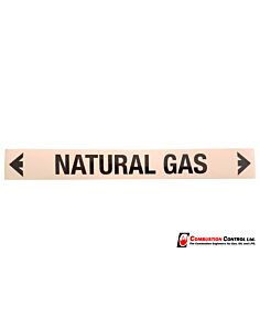 Natural Gas Label
