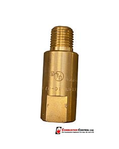 LPG excess flow valve 1/4" NPT
