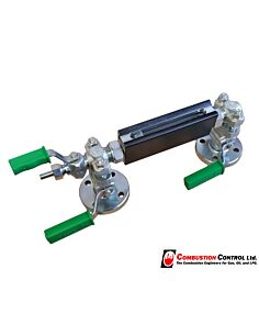 Anderson Level Indicator 370mm set flange Pn40, NB20 or 25 (LH & RH)