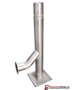 SS 127 dia Flue Mini-rac 80