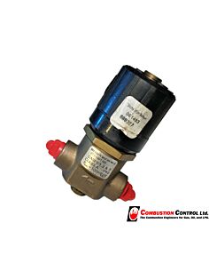 Black Teknigas Solenoid Valve 1/4" 230V 100mbar(Max) 2821001-00