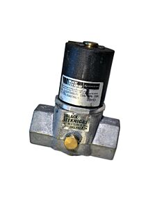 Black Teknigas Solenoid Valve 1/2" 230V 500mbar(Max) 2941211-00