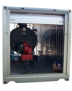 STEAM BOILER WITH DUAL FUEL BURNER for hire 