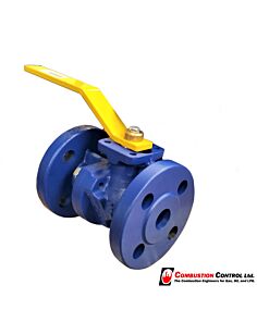 Ball valve DN15 flanged PN16, Cast Iron Body