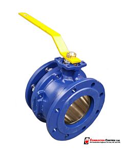 Ball valve DN150 flanged PN16, Cast Iron Body