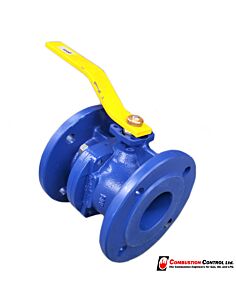 Ball valve DN80 flanged PN16, Cast Iron Body