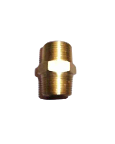 1/2" Brass Hex nipple