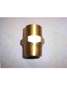 3/4" Brass Hex Nipple