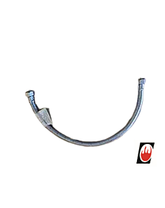 Gas Hose Braided 10mm, 15mm Bsp F/C x 600mm rated 2600Kpa