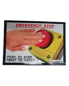 Emergency switch sign