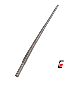 Pilot Tube 1/4" S/S 304 fluted 12" long