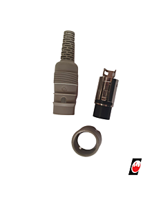 3 Way screw lock Din socket