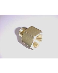 Male to Female Adaptor 3/4 - 1/2" Brass