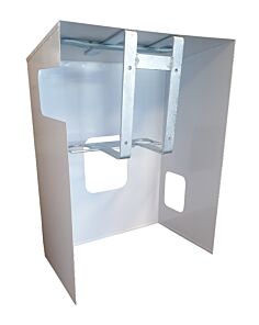 AL425 Gas Meter Cover, Top Plate + Meter Bracket