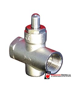 Pressure Gauge Holder with Push button 1/2"