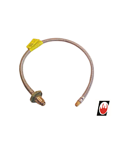 LPG Hose 8mm POL-1/4in BSP 600mm long